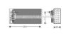 PRASCO PRV039 Evaporator, air conditioning